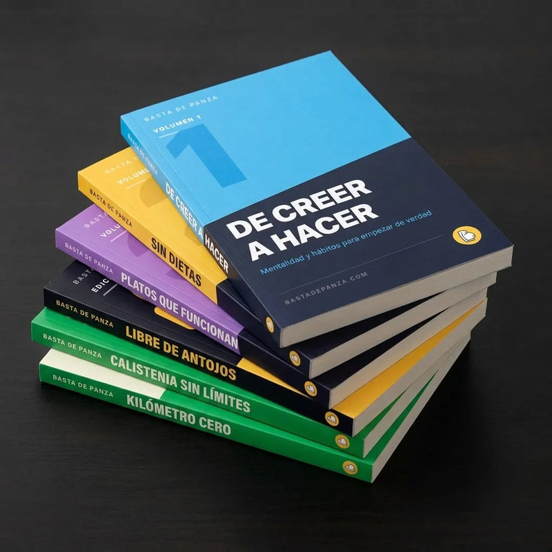 Pack Completo - todos los libros - Basta de Panza